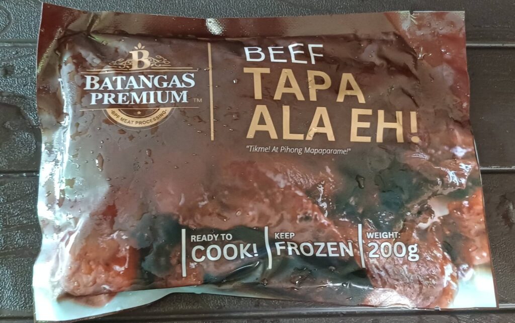 BEEF TAPA ALA EH