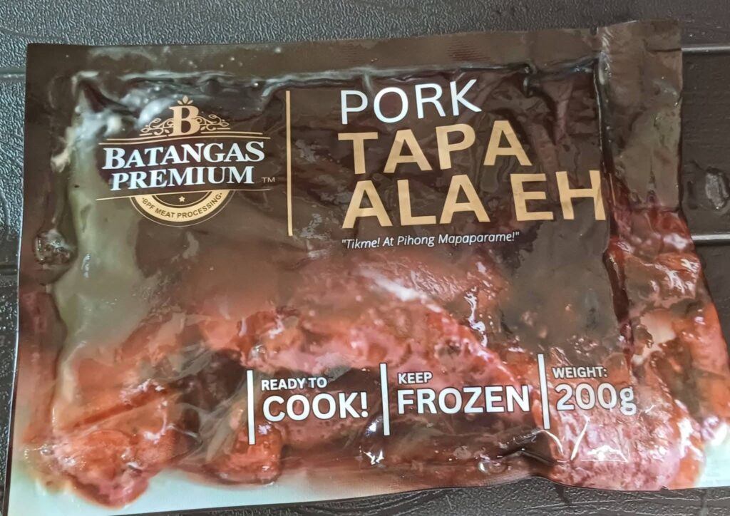 PORK TAPA ALA EH