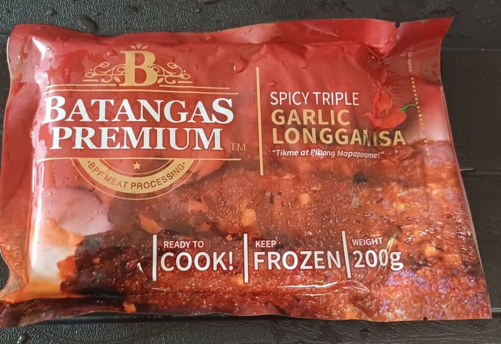 SPICY TRIPLE GARLIC LONGGANISA